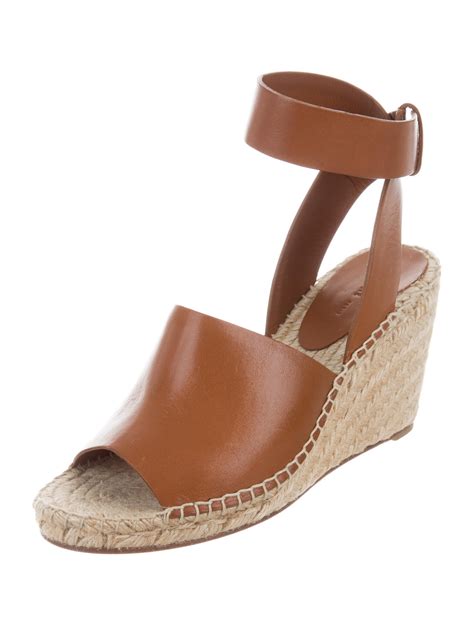 celine espadrille sandals|Espadrilles Wedge Sandal in nappa lambskin .